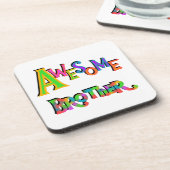 Geweldige broedert-T-shirts en cadeaus Onderzetter (Linkerzijde)