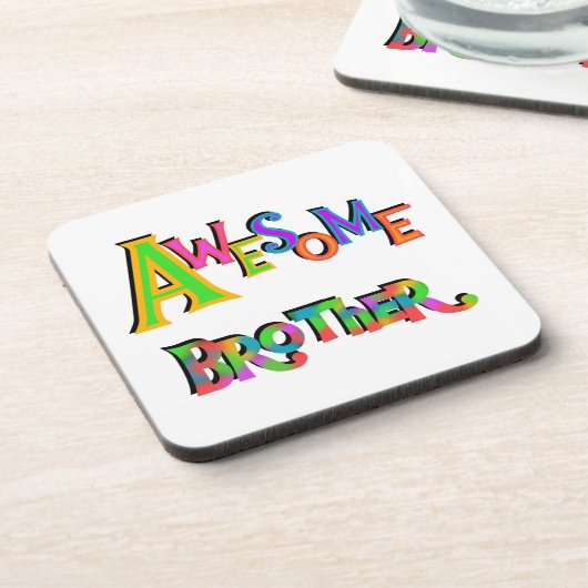 Geweldige broedert-T-shirts en cadeaus Onderzetter (Linkerzijde)
