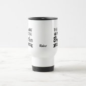 Geweldige Broer – Gepersonaliseerd Grappig Cadeau  Reisbeker (Center)