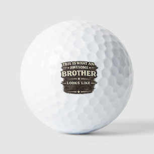 Geweldige broer lijkt op – Grappig quote-ontwerp Golfballen