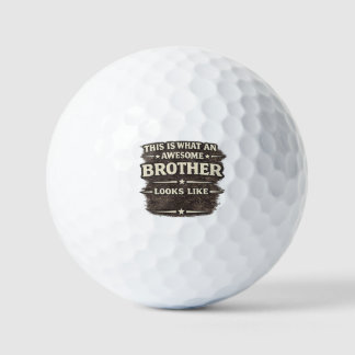 Geweldige broer lijkt op – Grappig quote-ontwerp Golfballen