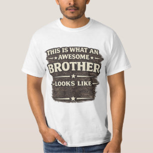 Geweldige broer lijkt op – Grappige quote-ontwerp T-shirt