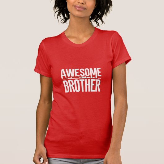 Geweldige broer t-shirt (Voorkant)