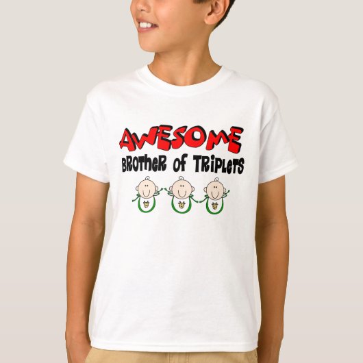 GEWELDIGE broer van de driewielers T-shirt (Voorkant)