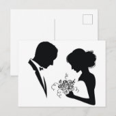 geweldige bruiloft uitnodiging briefkaart (Voorkant / Achterkant)