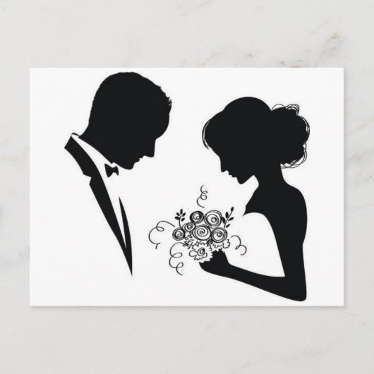 geweldige bruiloft uitnodiging briefkaart (Voorkant)