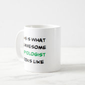 geweldige bryoloog koffiemok (Voorkant links)