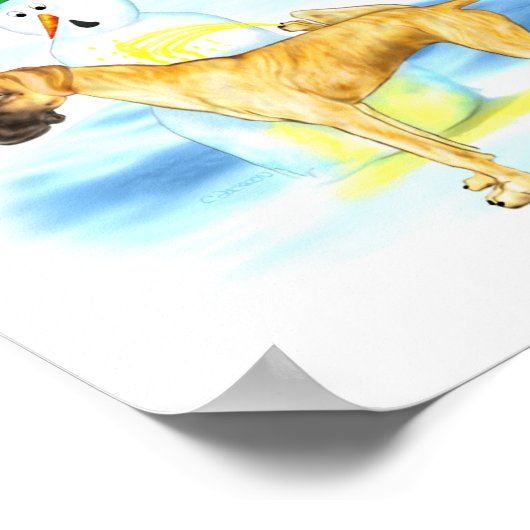 Geweldige BTG Brindle UC Poster (Hoek)