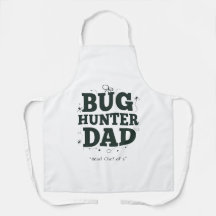 Geweldige Bug Hunter Dad Schort Keukengerei Dad Gi