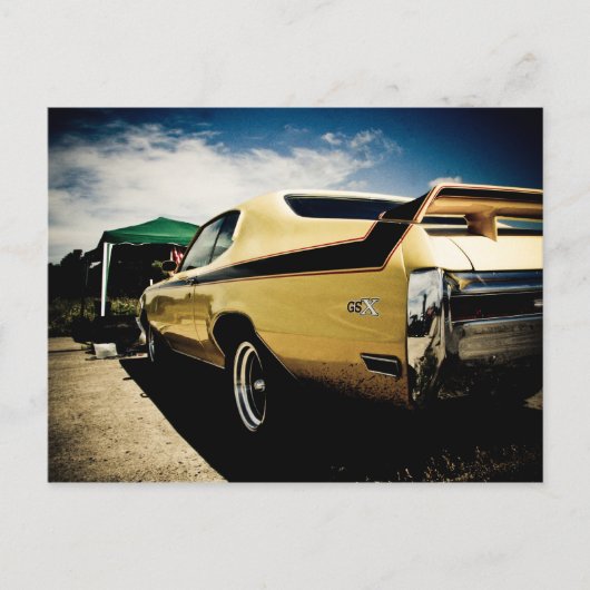 Geweldige Buick GSX-spierwagen Briefkaart (Voorkant)