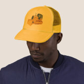 Geweldige Bulldozer Trucker Pet (In situ)