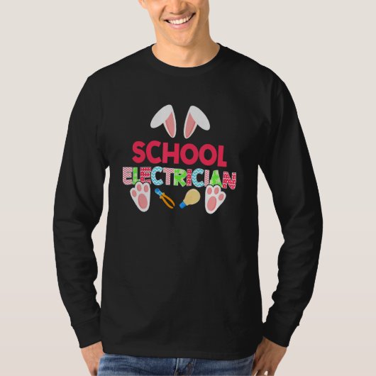Geweldige Bunny Electricia Bunnies Rabbit Eggs Eas T-shirt (Voorkant)