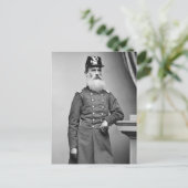 Geweldige Burgeroorlogsbaard, jaren 1860 Briefkaart (Staand voorkant)