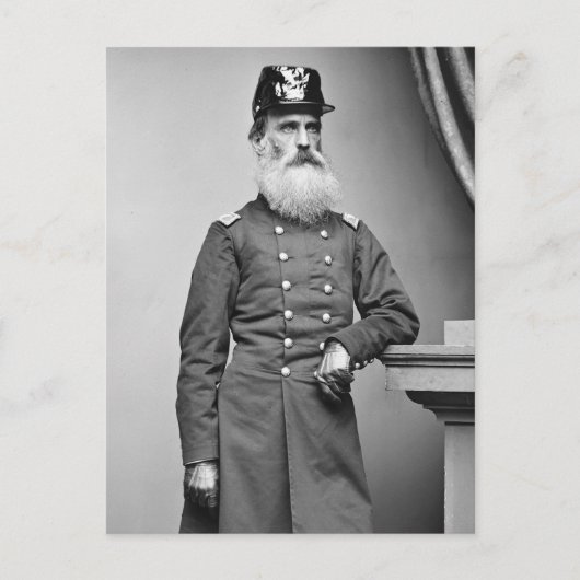 Geweldige Burgeroorlogsbaard, jaren 1860 Briefkaart (Voorkant)