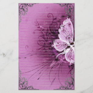 Geweldige Butterflies Pixel Art Briefpapier