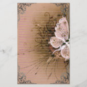 Geweldige Butterflies Pixel Art Briefpapier (Voorkant)