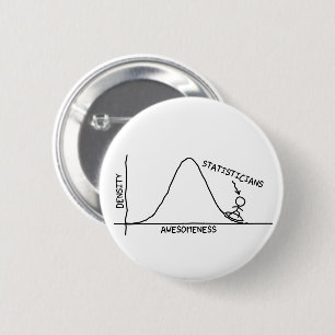 Geweldige Button van statisticus