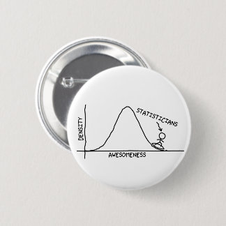 Geweldige Button van statisticus