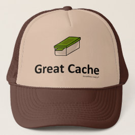 Geweldige cache - Geocaching Trucker Pet