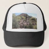 Geweldige Cactus Garden Trucker Pet (Voorkant)