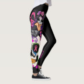 Geweldige cadeauidee voor borstkanker leggings (Rechts)