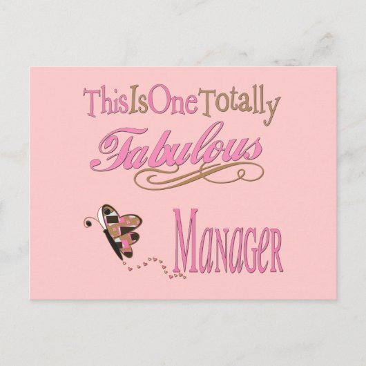 Geweldige cadeautjes voor baas briefkaart (Voorkant)