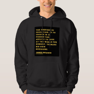 Geweldige cadeautjes voor James Baldwin Hoodie