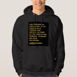 Geweldige cadeautjes voor James Baldwin Hoodie