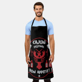 Geweldige Cajun Cook Schort (Gedragen)