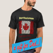 Geweldige Canadese vlag T-shirt