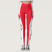 Geweldige Canadese vlag van Canada Leggings (Voorkant)