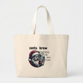 geweldige canvas tas met Santa Claus ontwerp (Voorkant)