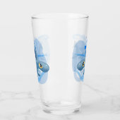 Geweldige Cartoon Shark Glas (Links)