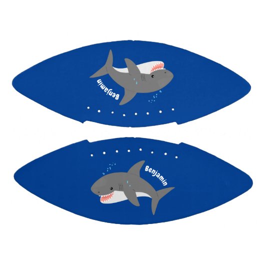 Geweldige cartoon voor witte haai american football (Panelen)