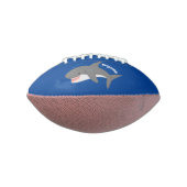 Geweldige cartoon voor witte haai american football (Gedraaid 90)