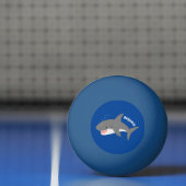 Geweldige cartoon voor witte haai pingpongbal (Net)