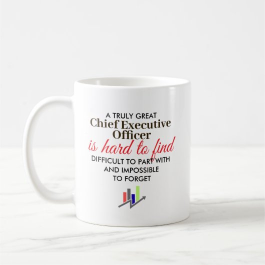 Geweldige CEO Persoonlijk Cadeau Koffiemok (Links)