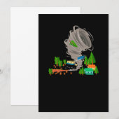 Geweldige Chasers voor tornado en Storm Kaart (Voorkant / Achterkant)