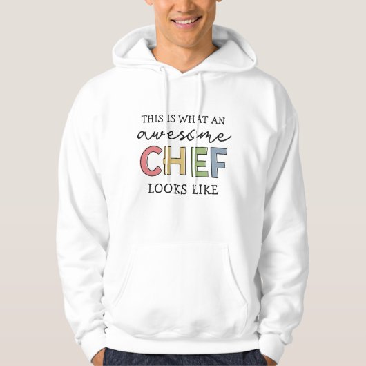 Geweldige Chef Gifts | Beste Chef Ever Funny Gift Hoodie (Voorkant)