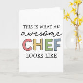 Geweldige Chef Gifts | Beste Chef Ever Funny Gift Kaart (Gele Bloem)
