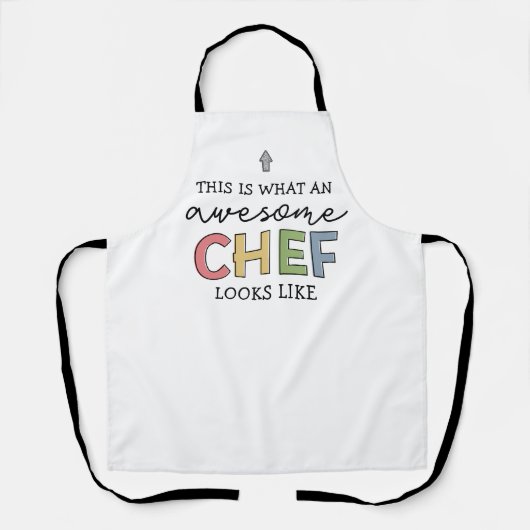 Geweldige Chef Gifts | Beste Chef Ever Funny Gift Schort (Voorkant)