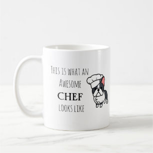 Geweldige chef-kok - cadeau voor tekenfilmhonden koffiemok