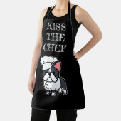 Geweldige chef-kok - Cartoon Franse bulldog Schort (Insitu)