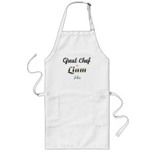 Geweldige chef-kok maar Liam Joker Lang Schort