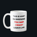 geweldige chemisch polymeer koffiemok<br><div class="desc">polymeerchemicus</div>