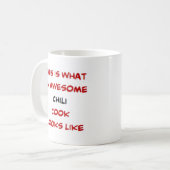 geweldige chili cook koffiemok (Voorkant links)