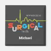 Geweldige chirurgische technische week personalise magneet (Voorkant)
