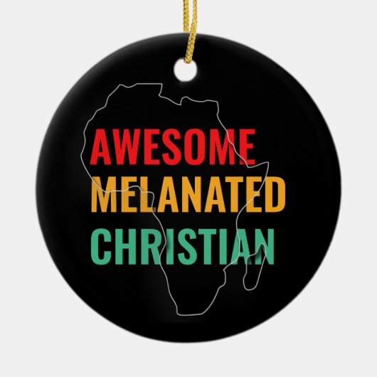 Geweldige Christelijk Keramisch Ornament (Voorkant)