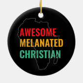 Geweldige Christelijk Keramisch Ornament (Achterkant)