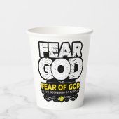 Geweldige Christelijke beker met bijbelversen (Achterkant)